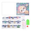 Miniatyrbild 1 av 8: DIY Rhinestone Painting Set - Enkel installation - Återanvändbar handgjord Rhinestone Painting för avkoppling - Hemväggdekoration