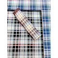 Miniatyrbilde 5 av 5: 3-pack 43x43 cm myk bomullslommetørklær for menn med klassisk rutete mønster for bryllup, fester og bedrifter