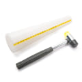 Miniatyrbillede 3 af 8: Armbånd Måledorn Plastic Stick Sizer & smykker Hammerreparation Fremstillingsværktøjssæt