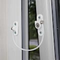 Pikkukuva 3 / 5: Ikkunan ja oven rajoitin PVC-ikkunan rajoitin lapsiturvallisuudella
