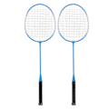 Miniatyrbild 2 av 8: LEIJIAER Badminton Racket Offensiv Järnlegering Lätt Bekväm Grepp Sport Badminton Racket Blå