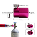 Miniatyrbillede 2 af 5: CGA320 Soda Cylinder HURTIG Adapter Ventil Inflationsreguleringsventil kompatibel med DUO/TERRA/ART//Crystal 3.0