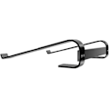 Miniatyrbillede 1 af 5: Laptop Stand - 10 til 18 tommer Laptop Stand - Universal Ventileret Laptop Stand Kompatibel med MacBook, Notebook, ASUS, Acer, etc - Sort Aluminium