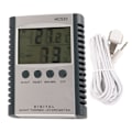 Miniatyrbillede 1 af 8: LCD digitalt termometer Hygrometer Digital temperatur fugtighedsmåler Indendørs Udendørs