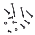 Pikkukuva 7 / 8: 160 kpl muovinen set nylon ristiruuvi kuusiomutterikiinnittimet Hardware Tool M3