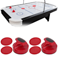 Pikkukuva 4 / 8: Ilmahockeypöytä 94MM Slider Pusher -setti 4 kiekkovarusteella, suuri koko, punainen