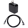Miniatyrbilde 1 av 8: Hurtigladeradapterstøtte TV-modus HD Multimedia Interface AC-adapterlader for SwitchUS-plugg