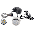 Miniatyrbillede 1 af 8: Farverige undervandslys 12V vandtæt LED-lampe med controller til pool spabad EU 230-240V