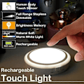 Miniatyrbild 2 av 5: Uppladdningsbar Touch-lampa med Timer, Dimbar Nattlampa för Barnrum, Trådlös Självhäftande