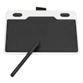 Miniatyrbild 3 av 8: Grafik Ritplatta 155x100 mm 233 PPS 5080 LPI 8192 Levels Stylus 4 Anpassningsbara nycklar USB -port Digital Art Tablet Vit