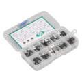 Miniatyrbillede 3 af 8: 50 stk. Transistorkit TO 220 Serie LM317T L7805 L7806 L7808 L7809 L7810 L7812 L7815 L7818 L7824 10 Værdier Assorteret