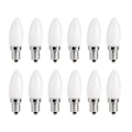 Miniatyrbillede 1 af 8: 10 stk. Mini E12 LED-lyspærer 1,5W AC 230V til hjem, bil, skab, hotelbelysning