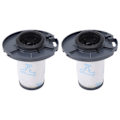 Miniatyrbilde 7 av 8: 2 stk. robotstøvsugerfiltre, avtakbare robotstøvsugerfiltre for Rowenta ZR009007 RH9890WO RH9879WO X FORCE FLEX