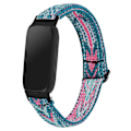 Miniatyrbillede 2 af 5: Fitbit Inspire 3 Nylon Flettet Solo Loop Sport Watch Band - Sort37