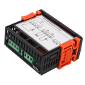 Miniatyrbilde 8 av 8: Digital termostat for fryser med ekstern Fahrenheit Celsius-bryter for kjøling, avriming og kalibrering - 230VAC