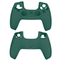 Miniatyrbilde 7 av 8: 2 stk DOBE Antiskid Silikon Spillkonsoll Beskyttelse Gamepad Håndtak Grep for PS5(Grønn ) Vert
