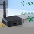 Pikkukuva 4 / 5: Bluetooth 5.3 Audio Adapteri 2-in-1 Lähetin Vastaanotin Ei Akkua