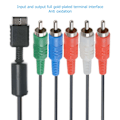 Miniatyrbilde 6 av 8: Universell AV-komponentkabel med signalinterferensbestandig AV-kabel for PS2 for PS3-tilbehør