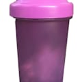Miniatyrbild 7 av 8: Proteinpulver Shaker Cup PP Shaker Flaska med Rostfritt Stålkulor för Blandning 500mlLila