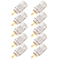 Pikkukuva 3 / 5: 10 KPL RF-liitin UHF-urosliitin RG8 RG58 -kaapelin korvakeliitin antenni