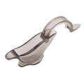 Miniatyrbillede 5 af 8: 5 stk Manuel citronsaftpresser Swan Style Transparent Akryl Sikker Holdbar Citronskivepresser til køkken Cafe Bar