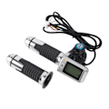 Miniatyrbillede 6 af 8: 36V 48V 500W Motor Børsteløs Controller og 802 Twist Throttle med LCD Display Elektrisk Cykel Konverteringssæt