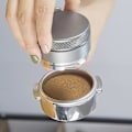 Miniatyrbillede 3 af 5: 58mm Kaffekande Tamper Distributor Leveler Sort Base til Espresso Pressing