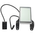Miniatyrbillede 5 af 8: Elektrisk cykel M5 LCD-skærm Vandtæt stikpanel Elektrisk scooter Displaypanel skærm