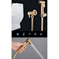 Miniatyrbillede 4 af 5: Badeværelse Toilet Bidet Armatur Sæt Vægmonteret Bidet Sprøjte Brusebad