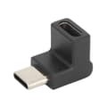 Miniatyrbillede 5 af 7: Vertikal Albue TypeC Han til Hun Adapter USB3.1 Bærbar Konverter til Telefoner Tablets Notebook