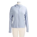 Miniatyrbillede 8 af 8: Åndbar solbeskyttelsesjakke UPF 50+ Dame Udendørs Langærmet UV-beskyttelse Hoodie (Grå)(XL )