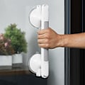 Miniatyrbilde 3 av 4: Plast Badekarhåndtak, Dusjhåndtak Sugekopp, Veggmontert Gripehåndtak med Sugekopp for Baderom/Toalett, Baderomssikkerhetshåndtak, Sugekopp Han
