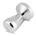 Miniatyrbillede 3 af 8: 57,5 mm/49 mm rustfrit stål kaffetamper flad base espressobønner presseværktøj 49 mm