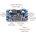 Miniatyrbild 2 av 5: 2st XL6009 DC-DC Booster Modul Justerbar Step-Up Boost Converter Modul DC-DC 4.5V-32V till 5V-35V 4A Step-Up Modul