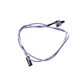 Miniatyrbillede 1 af 5: Computer Host Switch Line Reset Kabel Tænd/Sluk Trykknap 2 Pin Med 1 Pakke