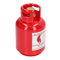 Miniatyrbilde 7 av 8: Simulering Drivstoff Gass Tank Form Sparegris Dekor Barn Plast Håndverk Desktop Ornament GaveRød