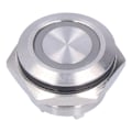 Pikkukuva 3 / 8: 5 kpl Momentary Push Button Switch Metal Auto Reset Ultra Thin Vedenpitävä LED 16mmAC220V Keltainen