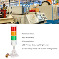 Miniatyrbillede 3 af 8: LED-staklysetårne - Industrielle flerlags LED-signaltårn - Stakvarselalarm - Advarselslampe - 12V