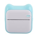 Miniatyrbillede 2 af 8: Pocket Wireless Bluetooth Printer Forkert spørgsmål Printer 203DPI USB Opladning Bærbar printer Billede Printer Blå