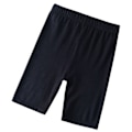 Miniatyrbillede 8 af 8: Baby Girl Tight Fit Shorts Undgå Eksponering Høj Elasticitet Tynde Småbørn Cykelshorts til Sommer Sort 110(100‑110cm / 39.4‑43.3in)