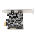Miniatyrbillede 2 af 8: PCIE Dual Port PS2 udvidelseskort SATA Power Interface Plug and Play PS2 Keyboard Mus Port udvidelseskort