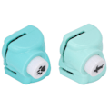 Pikkukuva 5 / 8: 2kpl Punch Craft Set Mini Paper Hole Punch Penguin Bears Tassunmuotoiset Rei'ittimet Paperiaskarteluihin Tee-se-itse scrapbooking-tarvikkeet