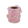 Miniatyrbild 3 av 8: Tulle rulle färgglad gradient blomma rosett nät tyg rulle DIY material band röd