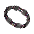 Miniatyrbillede 4 af 8: Magnetisk armbånd Fashionable Multicolor Bead Led Smertelindring Slankende Magnetisk armbånd til mænd og kvinder