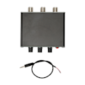 Miniatyrbillede 3 af 8: QRM Eliminator Box 3P X Fase 1,8-30 MHz HF Bånd PTT Kontrol Aluminiumlegering Justerbar Signal Canceller med Drejeknap