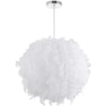 Miniatyrbilde 1 av 5: Dww-Fjærlampe, Moderne Kuleformet Lysekrone 30CM, E27 Taklampe Dekorativ, for Stue Soverom Barnerom Gutter