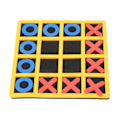 Pikkukuva 6 / 8: Kannettava ja turvallinen EVA Mini Tictactoe XO Shape Chess -peli, opettavainen lelu