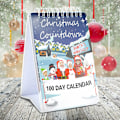 Miniatyrbillede 8 af 8: Julekalender med nedtælling 100 dage 2022 Julekalender med nedtælling Adventkalender Bordkalender Ornament