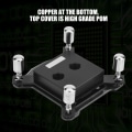 Miniatyrbillede 4 af 8: Computer CPU Vandkølerblok Varmebestandig vandblok til INTEL