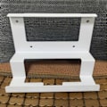 Miniatyrbillede 5 af 5: Router Vægmonteringsstøtte Robust Monteringsbase Strømforsyningsbeslag - Sort Sort